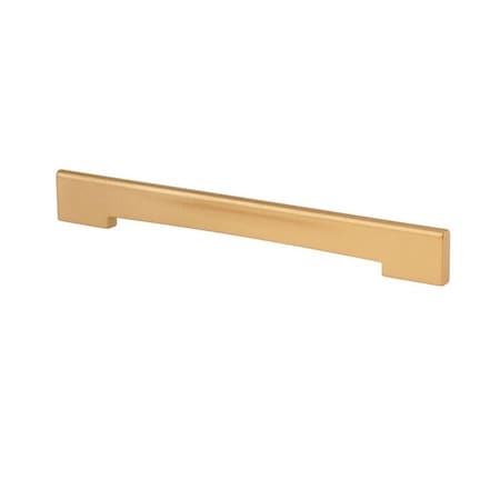 Topex Design 160 - 192 mm Medium Profile Cabinet Pull - Matte Brass 8-10541921600903